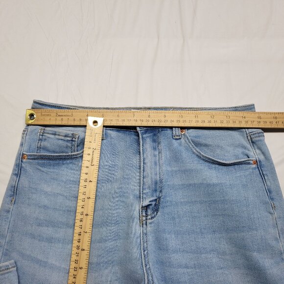 Wax Jean Collection Womens Denim Pants 5/27 ( Fit 30 X 27 ) Stretch Lightwash - Picture 9 of 15